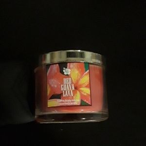 Red Guava Lava Mini Candle